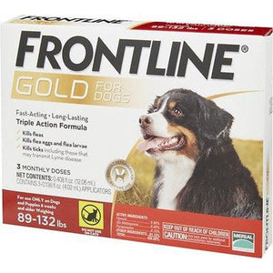 Frontline Gold Flea & Tick Treatment for Medium Dogs (23-44 pounds)