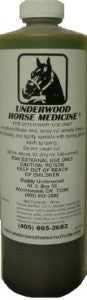 Underwood Horse Medicine for open wounds on horses