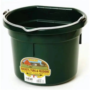 Bucket Flat Back 8 Quart - HUNTER GREEN