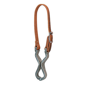 Leather and Aluminum Cribbing Halter