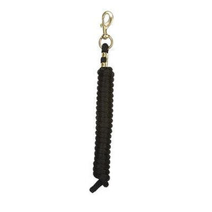 Poly Lead Rope with a Solid Brass 225 Snap - EZhorse.com