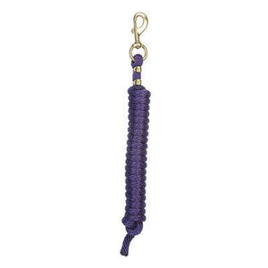 Poly Lead Rope with a Solid Brass 225 Snap - EZhorse.com