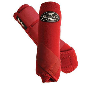 Professional's Choice Elite Sports Medicine Boots (FRONT) - Medium / Crimson