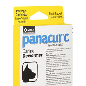Panacur C De-wormer 10lbs. (fenbendazole)