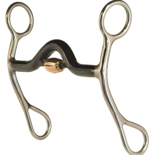 C-Shank Medium Port Bit With Roller